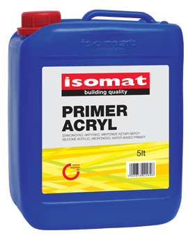 Isomat Primer Acryl Σιλικονούχο - Ακρυλικό Αστάρι 5L