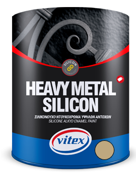 Vitex Heavy Metal Silicon Λαδομπογιά Σιλικονούχα Μεταλλιζέ Gold No720 0.18L