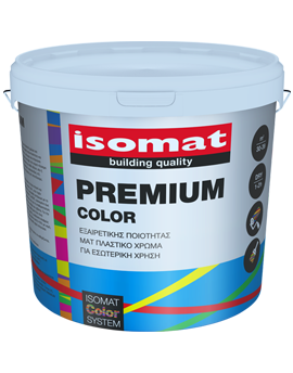 Isomat Premium Color Πλαστικό Λευκό 3L